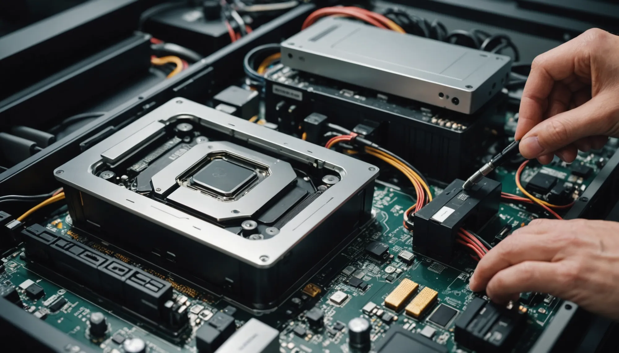 Maintaining hardware components for better performance.