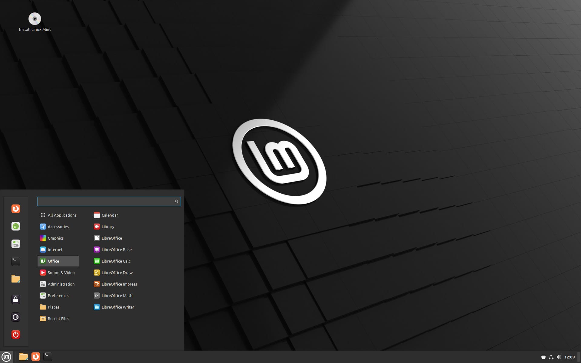 Linux Mint Cinnamon Desktop screenshot