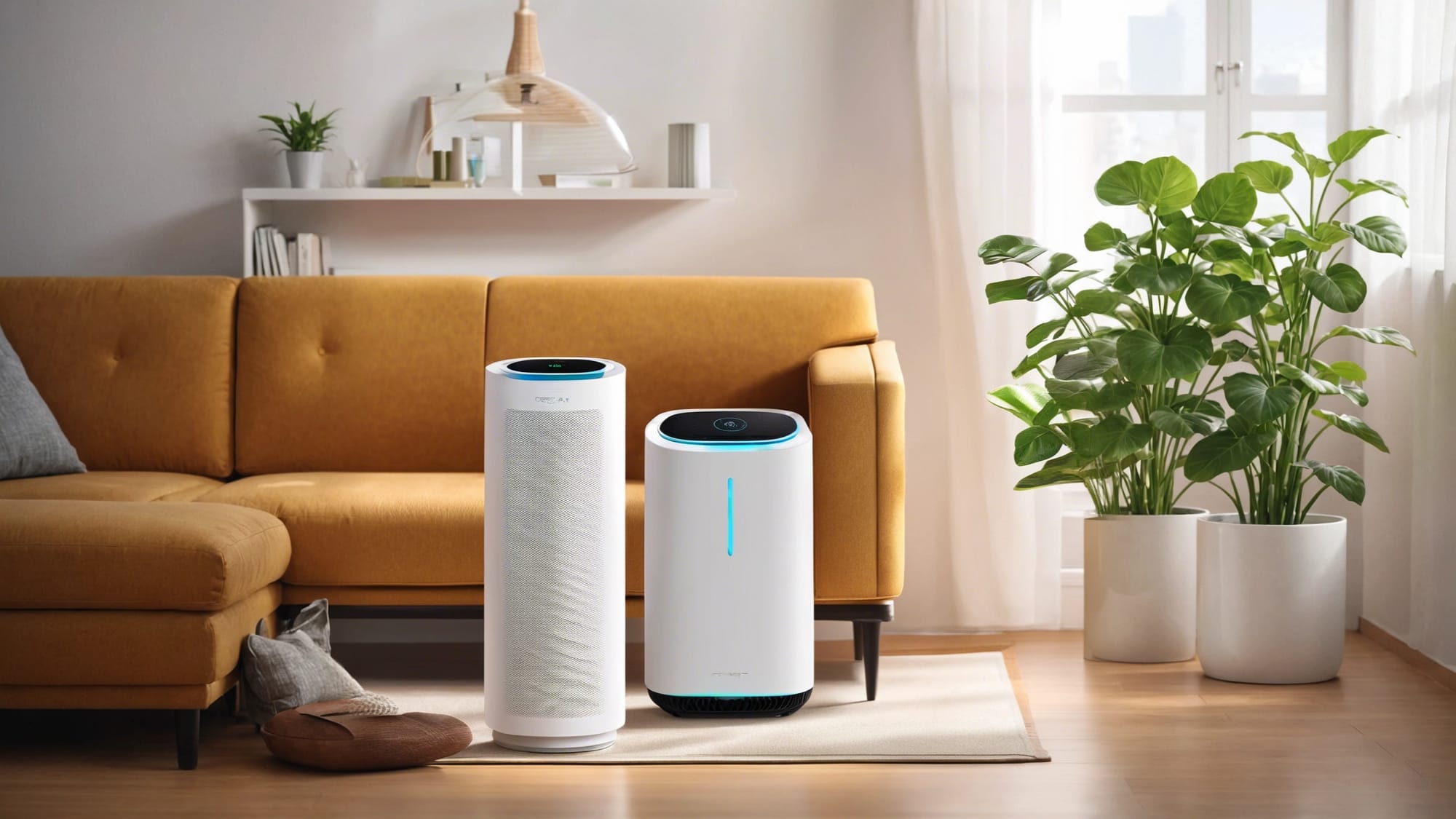 AI image Example of Smart Home Air Purifiers