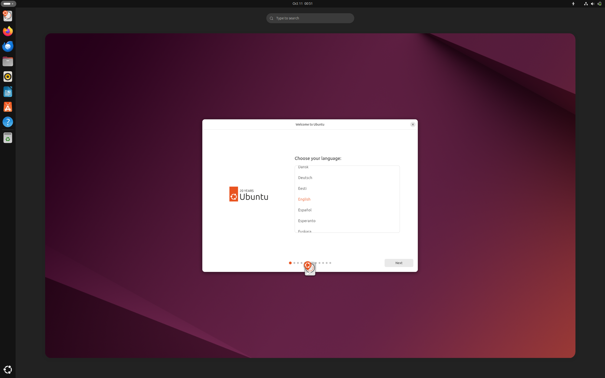 Ubuntu Desktop screenshot 