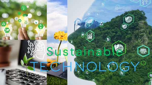 Image concept representing sustainable technology